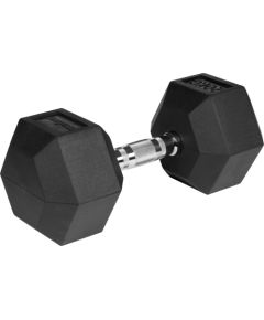 Rebel Hantel żeliwny gumowany HEX 20 kg REBEL ACTIVE