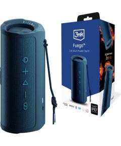 Bluetooth portable speaker 3mk Fuego blue