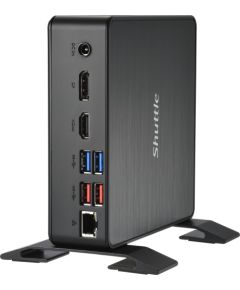 Komputer Shuttle Shuttle NC40U7 komputer typu barebone 0.84L sized PC Czarny i7-1255U Intel SoC