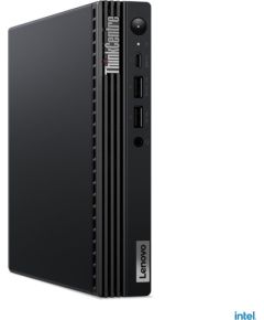 Komputer Lenovo Lenovo ThinkCentre M70q Gen4 12E3 - Mini - Core i3 13100T / 2.5 GHz - RAM 8 GB - SSD 128 GB - NVMe - UHD Graphics 730 - 1GbE, Wi-Fi 6E - WLAN: Bluetooth 5.1, 802.11a/b/g/n/ac/ax (Wi-Fi 6E) - kein Betriebssystem - Monitor: keiner - Tastatur