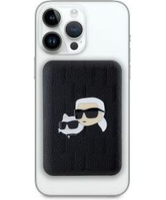 Karl Lagerfeld -  Karl Lagerfeld Embossed K&CH Heads MagSafe Powerbank 5000mAh Black