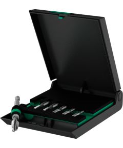 Wera 844/7 tap bit set, thread repair (black/green, 7 pieces)