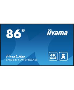 Monitor iiyama Dis Public 86 Iiyama LH8664UHS-B2AG UHD