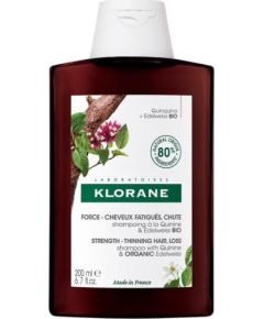 KLORANE_Strengthening Shampoo szampon do włosów z chininą i szarotką 200ml