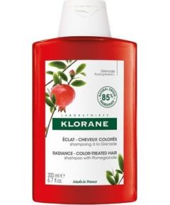 KLORANE_Pomegranate Shampoo Colour-Treated Hair szampon do włosów farbowanych 200ml