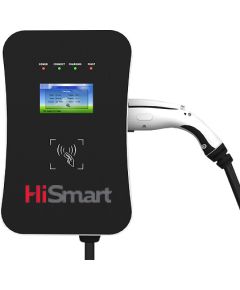 Hismart Electric Car Charging Station, Type 2, 22kW, 32A, 3-phase, 5m