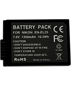 Extradigital NIKON EN-EL25 Battery, 1350mAh