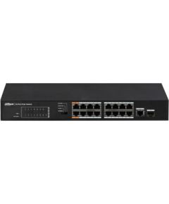 Dahua PoE switch 100Mbps 16portu+1G uplink