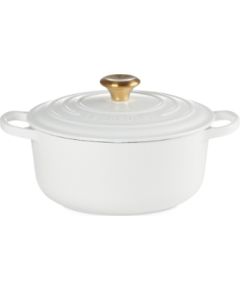 Le Creuset Čuguna katls apaļš Ø24cm / 4,2L balts