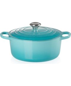 Le Creuset Чугунный горшок круглый Ø26см / 5,3л светло-голубой