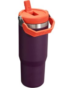 Stanley Термокружка с трубочкой The IceFlow Flip Straw Tumbler 0,89л фиолетовая