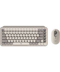 LOGITECH POP ICON KEYS - GRAPHITE - US INT'L - BT  - INTNL-973