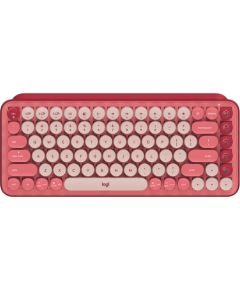 LOGITECH POP ICON KEYS - ROSE - US INT'L - BT  - INTNL-973