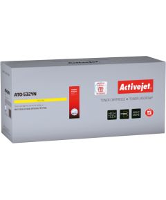 Activejet ATO-532YN toner (replacement for OKI 46490401; Supreme; 1500 pages; yellow)