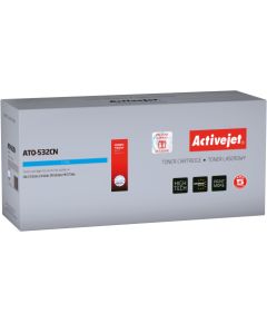 Activejet ATO-532CN toner (replacement for OKI 46490403; Supreme; 1500 pages; cyan)