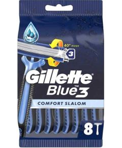 Gillette Blue 3 Comfort Slalom maszynki do golenia 8szt