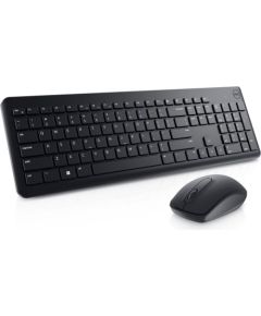 Dell   Keyboard and Mouse KM3322W Keyboard and Mouse Set, Wireless, Batteries included, LT, Black