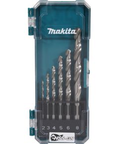 Urbju komplekts metālam Makita D-78346; 2-8 mm; 6 gab.