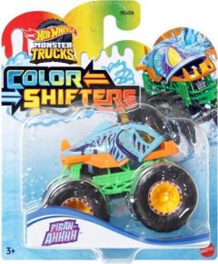 Mattel Hot Wheels Monster Trucks: Color Shifters - Piran-Ahhhh Vehicle (HVH85)