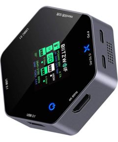 Blitzwolf 8in1 docking station BW-TH16 USB 100W LCD Smart Display