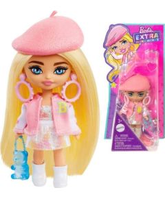 Lalka Barbie Mattel Lalka stylowa modowa Barbie Extra Mini Minis w berecie HLN48 ZA5105C