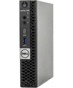 Dell OptiPlex 7050 Micro Стационарный компьютер i5-6500T / 8GB RAM / 256GB SSD / Windows 10 Pro / Refurbished