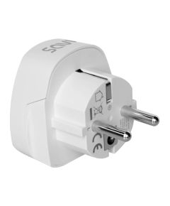 Strāvas adapteris SAVIO Travel adapter US socket - EU plug