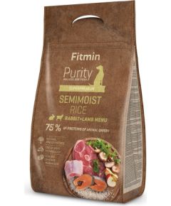 FITMIN PURITY RICE SEMIMOIST RABBIT&LAMB 0.8kg 4 kg Adult Rabbit, Rice