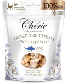 CHERIE Freeze-dried wild tuna chunks - cat treats - 30g