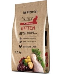 FITMIN Purity Kitten cats dry food 1.5 kg