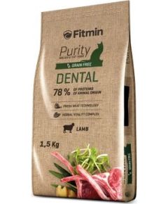 FITMIN Purity Dental cats dry food 1.5 kg Adult