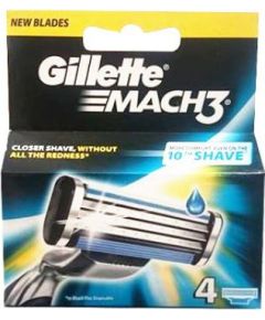 Gillette Mach 3 Manual HD Wkład do maszynki do golenia 4szt