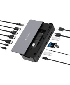 Dokstacija Verbatim Docking CDS-15 USB-C 15-in-1