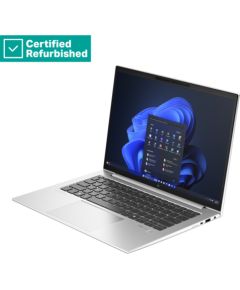 RENEW SILVER HP EliteBook 845 G11 - Ryzen 7 PRO 8840U, 64GB, 512GB SSD, 14 WQXGA 500-nit 120Hz AG, IR Cam, FPR, US RUS backlit keyboard, 56Wh, Win 11 Pro, 1 years   B0WH0E8R#UUQ