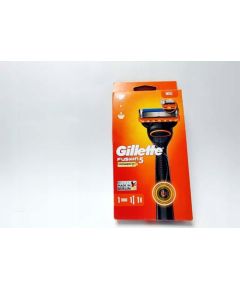 Gillette Gillette Fusion5 Power , Safety razor, Black, Orange, Stainless steel, AAA, 1 pc(s)