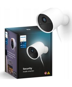 Kamera IP Philips Hue | Secure Wired Camera | Bullet | IP65 | White