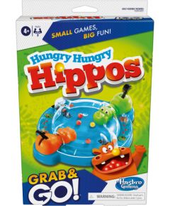 Hasbro HUNGRY HUNGRY HIPPOS Дорожная версия Grab&Go