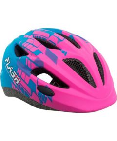 Author Helmet Flash Inmold X8 matt 47-51cm (162 pink/blue-matt)