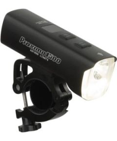 Author Head light PROXIMA 1500 lm / HB 22-38 mm USB Alloy  (black)