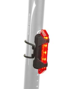 Author Flashing light A-Stake Mini USB  (black/red-lens)