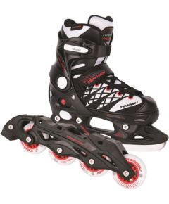 Tempish Clips Duo Adjustable Ice/Inline Skates Size 29-32