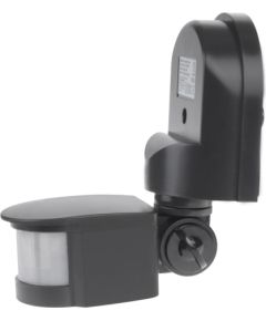 Maclean MCE25 GR Wall-Mounted 180° Motion & Dusk Sensor, 1200W Max, Grey