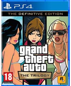 Rockstar PS4 GTA Grand Theft Auto The Trilogy The Definitive Edition Playstation 4 video spēle