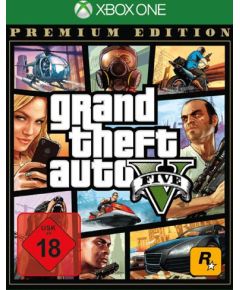 Rockstar XBOX1 GTA Grand Theft Auto V (5) Premium Edition Xbox One video spēle