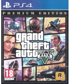 Rockstar PS4 GTA Grand Theft Auto V (5) Premium Edition Playstation 4 (PS4) video spēle