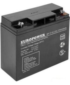 BATTERY 12V 17AH VRLA/EP17-12 EUROPOWER EMU