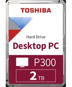 HDD Toshiba P300 2TB 3.5" SATA III