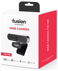 Fusion FW-100 WEB-камера USB 2.0 | 1080p | HD микрофон| черный