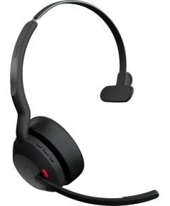 Jabra Evolve2 55, Headset (black, mono, UC, USB-A, Link380a)