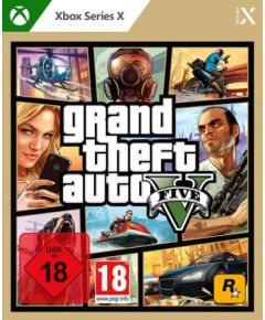 Rockstar XSX GTA Grand Theft Auto V (5) Xbox Series X video spēle